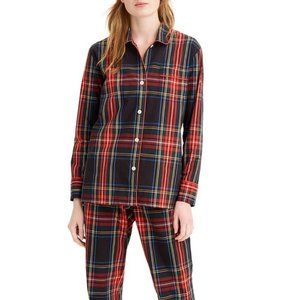 XXL J. Crew Black Label Plaid Pajama Set in Stewart Tartan Pants Shirt